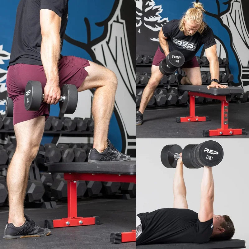 AQRep Fitness Urethane Coated Dumbbells- Idividual Pairs and Sets