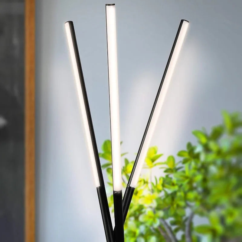 Stix Floor Lamp, Tall Tree Lamp for Offices, LED Tripod Lamp for Living Rooms, Great Living Room Décor, Dimmable Standing Lamp