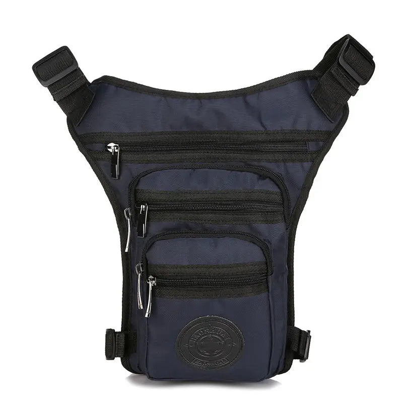 Male Hip Thigh Fanny Pack  Camouflage Motorcycle Rider Multi-Pockets Shoulder Bags High Quality Men Nylon Waist Leg Bag