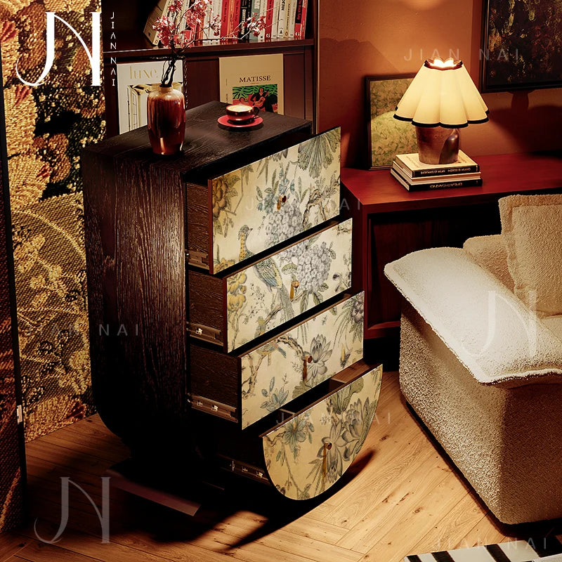 Garden Craft Living Room Cabinets Storage Filing Decor Librero Display Cabinets Accent Luxury Vitrina Chinese Style Furniture