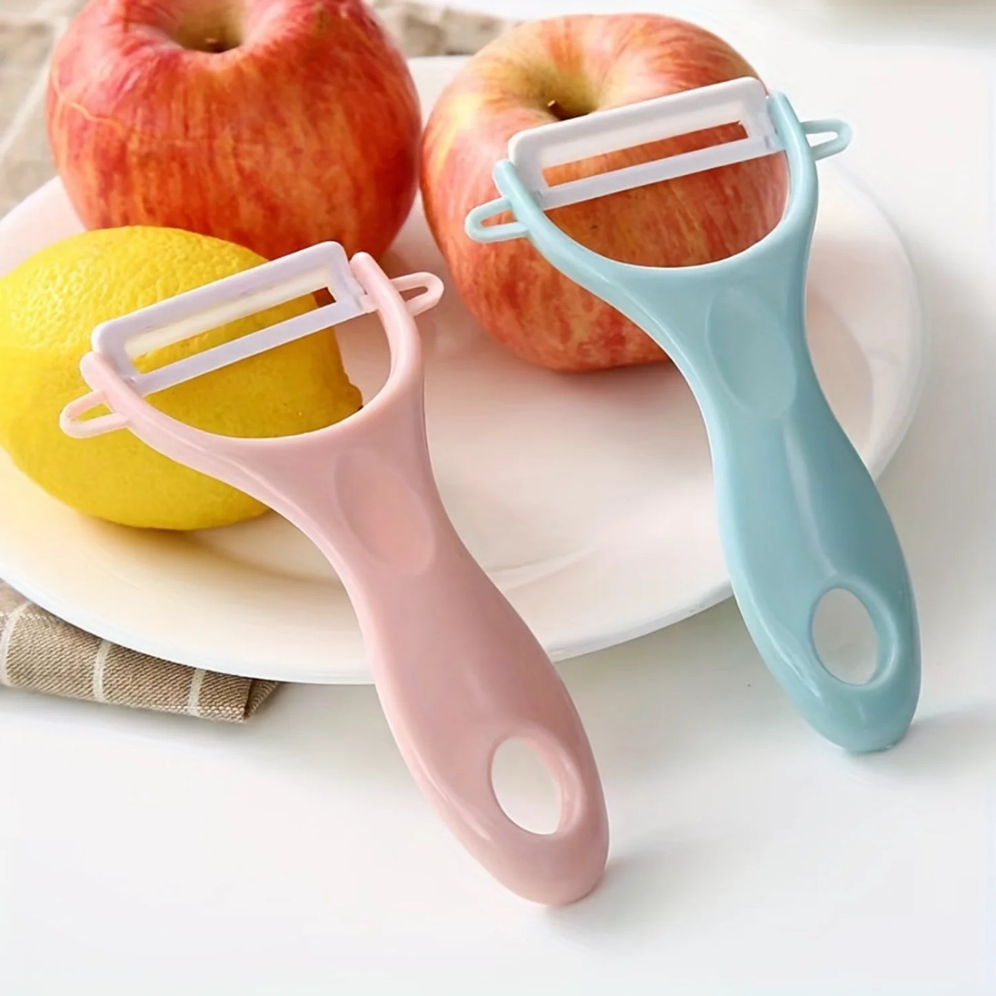 Fruit Peeler, Vegetable Peeler, Creative Peeler, Ceramic Peeler, Potato Peeler,  Peeler For Melon, Pear, Carrots,  Tools,  Gadge