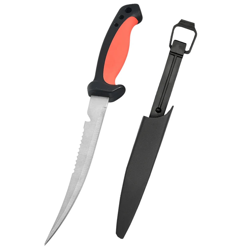 Stainless Steel Multifunctional Fishing Knife Fish Killing Knives Fish Planing Knife Kitchen Sharp Meat Cleaver Fruit Knife