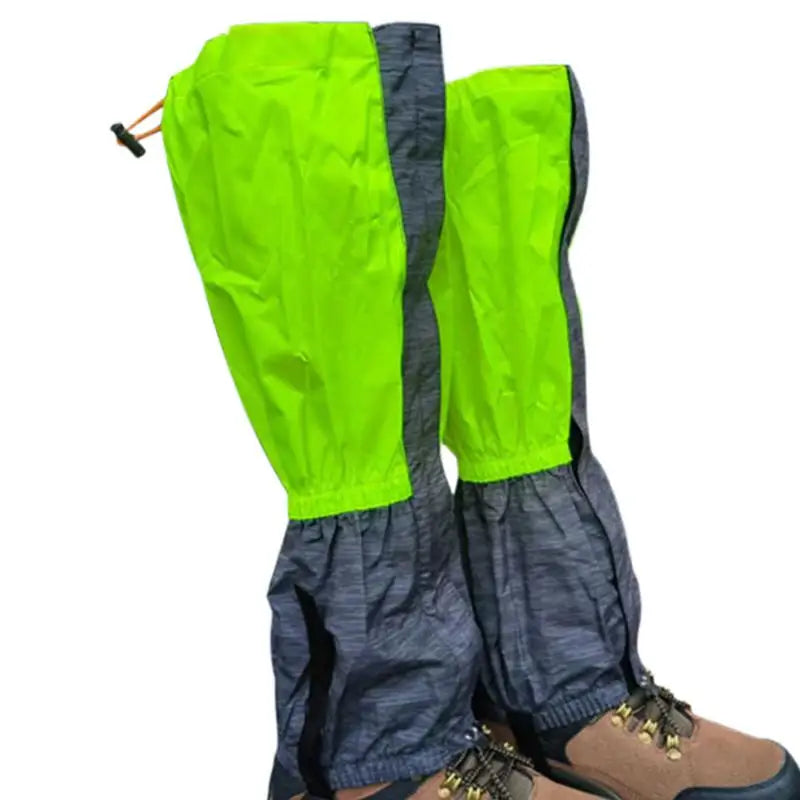 Waterproof Snow Leg Gaiters Hiking Boot Legging Shoes Gaiters Shoe Cover Adjustable Boot Gaiters For Camping Climbing Accessoriy