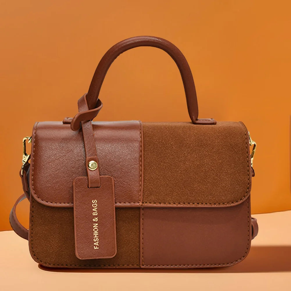 Shoulder Bag for Women Adjustable Strap Top Handle Purse PU Leather Trendy Handbag Satchel Purse Work Travel Bag