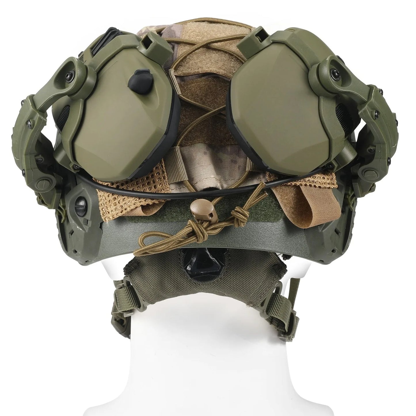 Active Helmet Mounted Earmuffs For Shooting Electronic Hearing Protection Ear Protect Noise Reduction Active Hunting Headphone