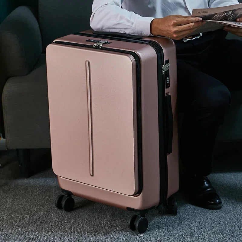 Suitcases For Hand Luggage Female Small 20 Inch Business Travel Suitcase 24 Inch Cabin Men's Lightweight Password Trolley
