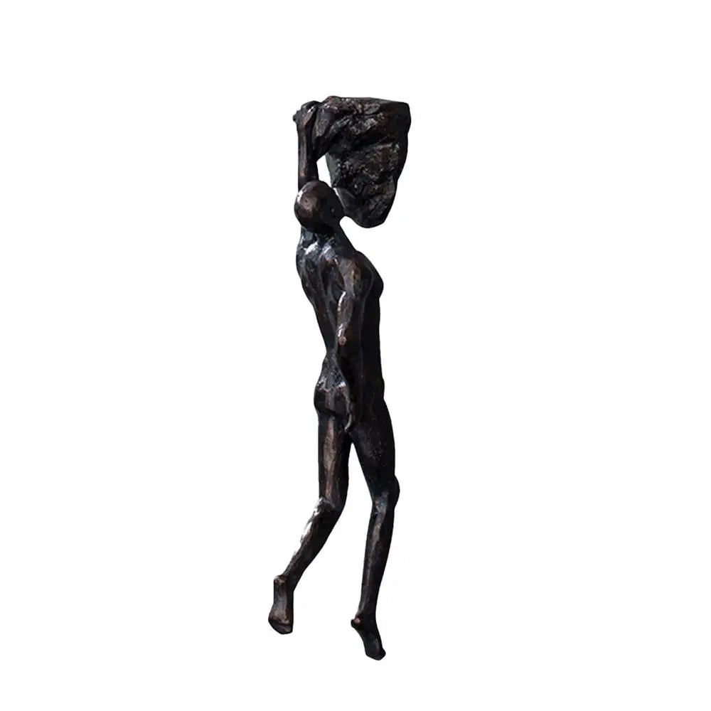 Climbing Athlete Man Art Sports Wall Hanging Ornaments Home Figures Miniatures Rock Climbing Man Resin Sculptures Statue