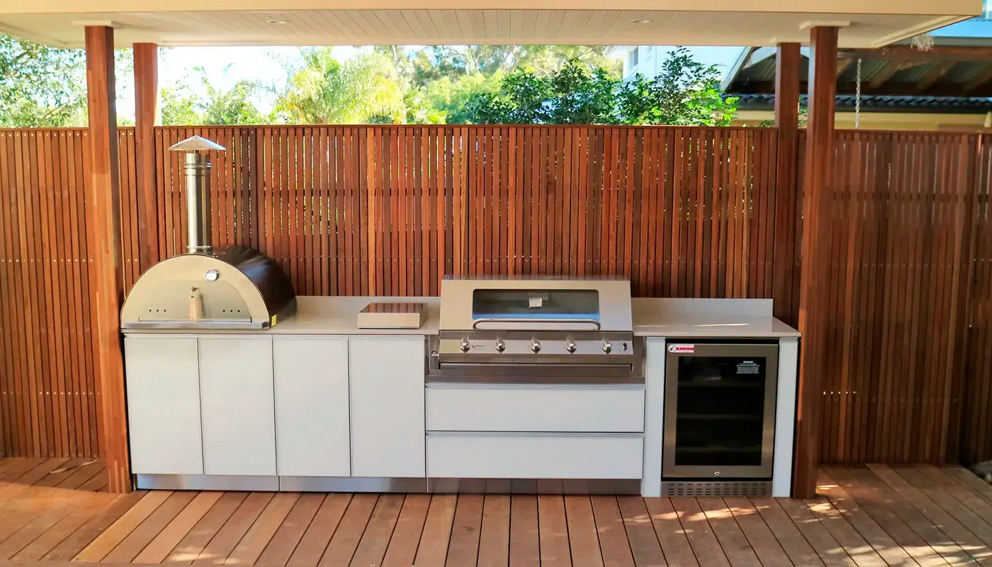 Full Set Large BBQ Grill Kitchen Outdoor Stainless Steel Modular Kitchen Sink Cabinet