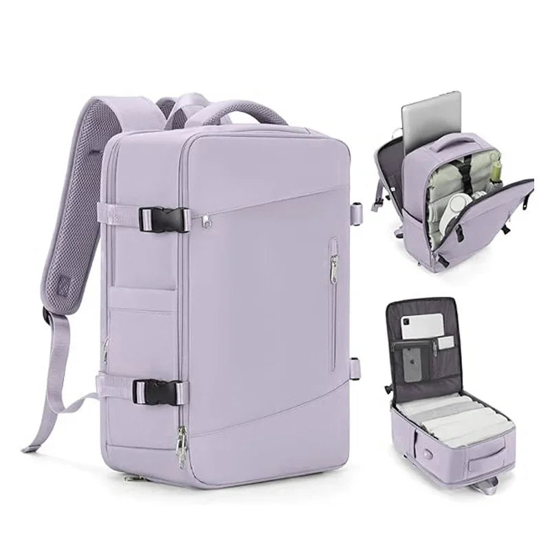 Airplane Approval Travel Backpack Fashion Students Backpack Bag Business Laptop Backpack Men USB Charge Sport Computer Backpack