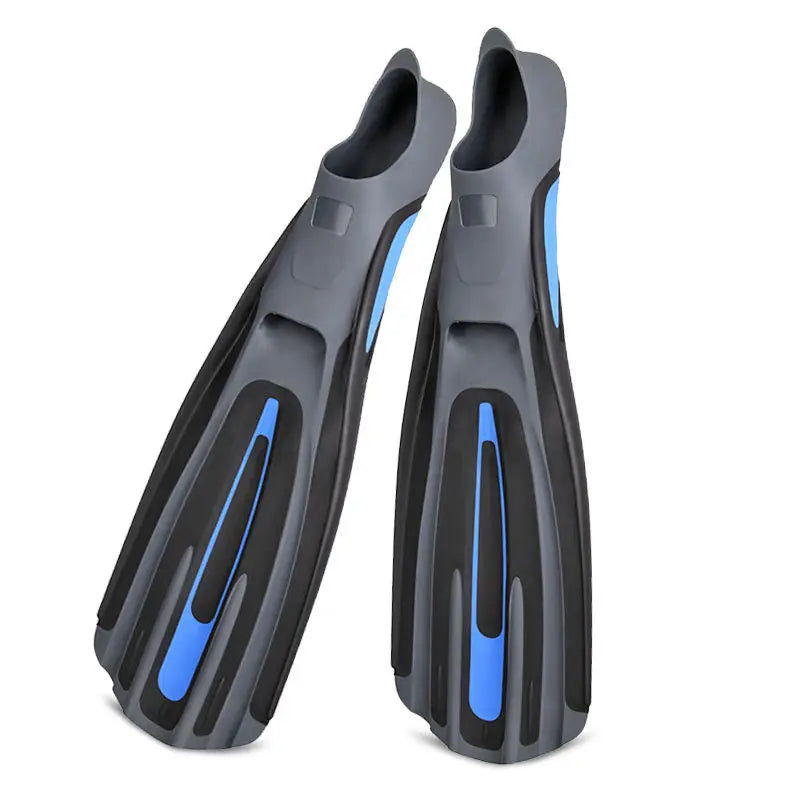New Professional Swimming Fins Adult Portable Summer Long Silicone Snorkeling Water Sports Equipment Diving Fins