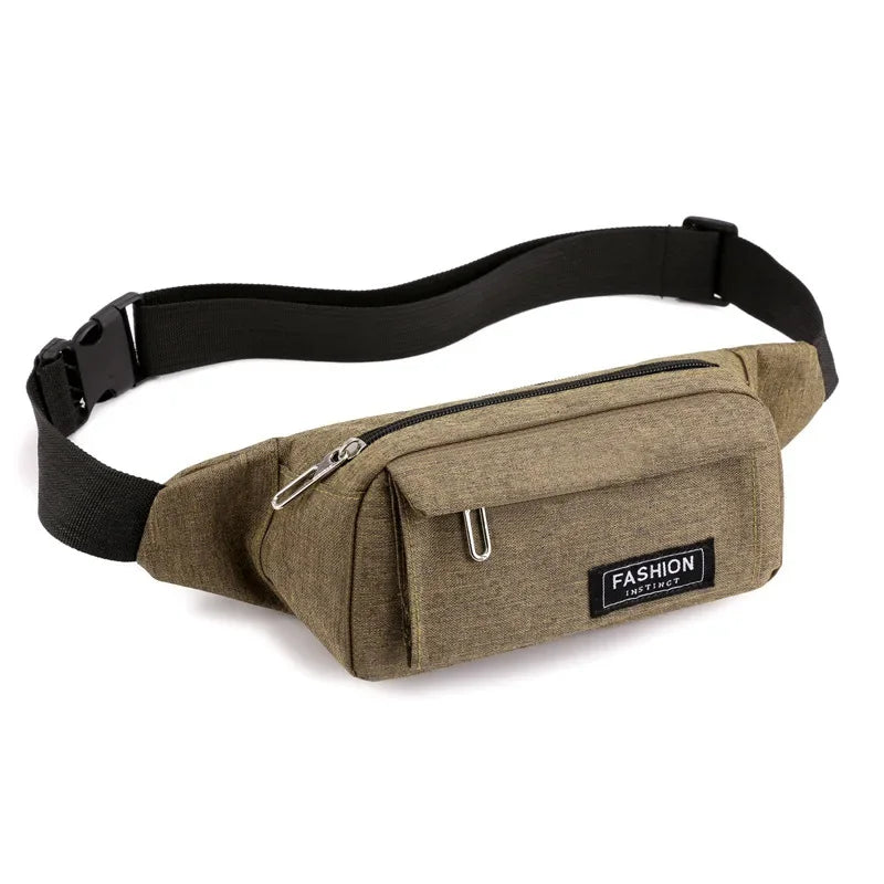 Women Waist Bag Sports Fanny Pack Men Bum Hip Bag Multifunction Travel Chest Bag Crossbody Shoulder Bag Phone Purse Belt Bag