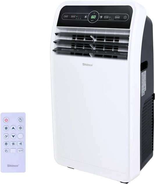 10,000 BTU Portable Air Conditioner, Portable AC Unit with Built-in Cool, Dehumidifier & Fan Modes for Room up to 300 sq.ft, RC