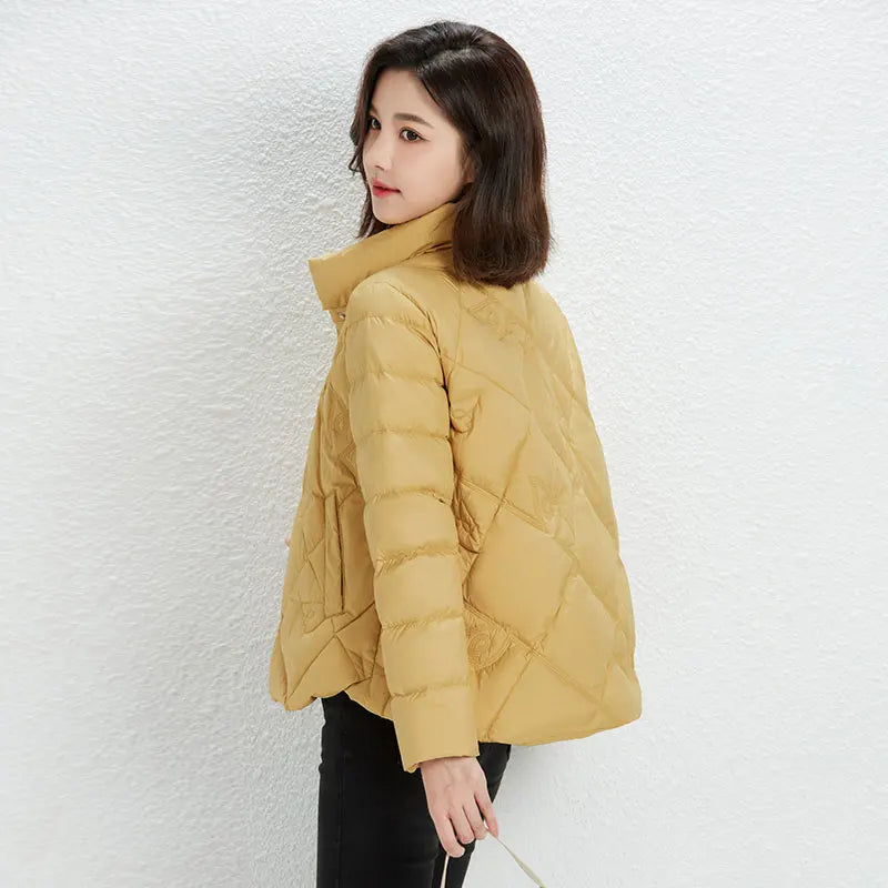 Woman Winter Jacket Ultra Light Down Jacket Female Portable Duck Feather Coat Jackets Lightweight Parkas Women's Wear