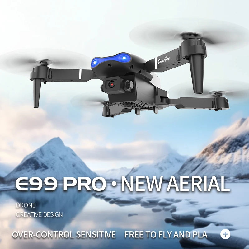 E99 Pro Drone four-axis remote control handle four-axis aircraft photography drone height fixed helicopter toy