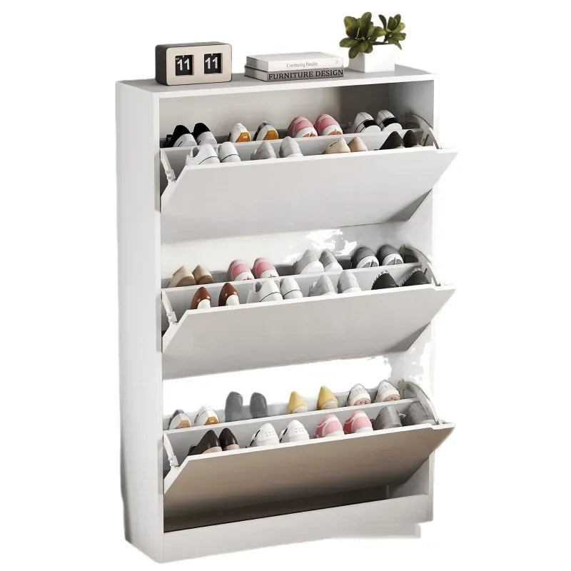 Living Room Shoe Rack Storage Organizer Hallway Cabinet Drawers Schuh Organiser Slim Range Chaussures Furniture Home