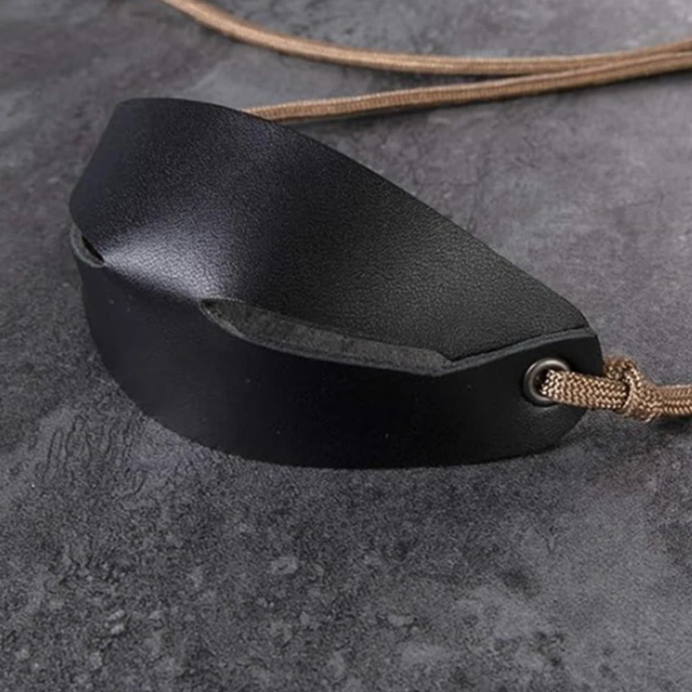 Leather Throwing Sling Old-Fashioned Slingshot for Outdoor Sports Camping Shooting Hiking Hunting Accessories