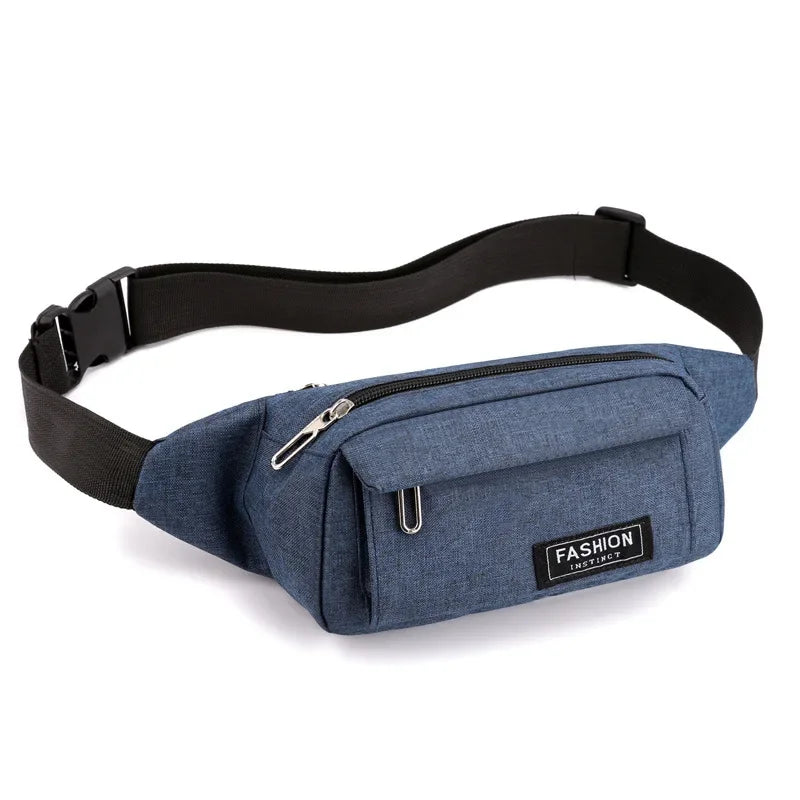 Women Waist Bag Sports Fanny Pack Men Bum Hip Bag Multifunction Travel Chest Bag Crossbody Shoulder Bag Phone Purse Belt Bag