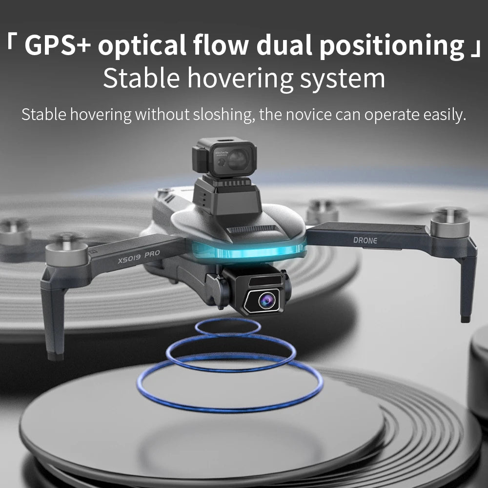 New XS019 Pro GPS Brushless RC Drone 4k EIS Camera Aerial UAV 540° Laser Obstacle Avoidance Foldable Quadcopter Dron Toys Gift