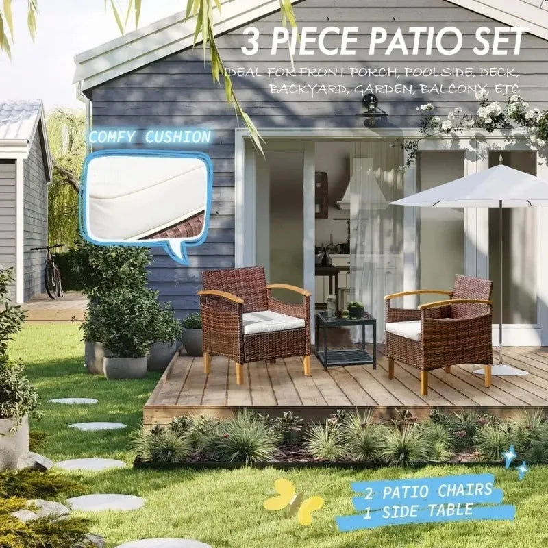 Outdoor Courtyard Furniture Set, Outdoor,  Small Bar Table and Chair