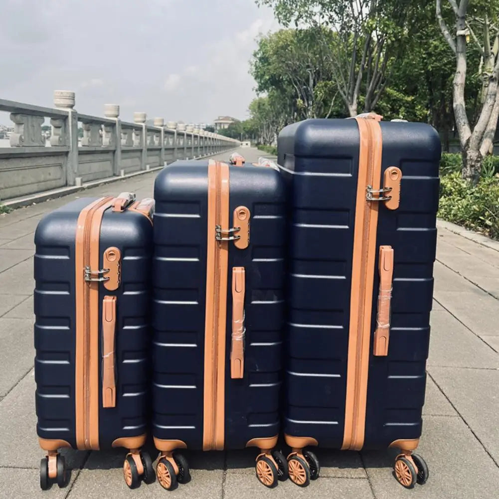 3 Pcs/Set Suitcase Set Different Sizes Large Hard Shell Spinner Wheel TSA Lock 20/24/28 Inch Luggage Suitcase