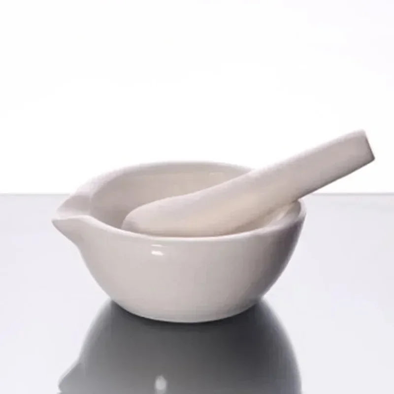 Household Ceramic Mortar and Pestle Set Grinding Bowls for Kitchen Spices Teas Garlic Pepper Grinder Mini Herb Mills Mulit Size