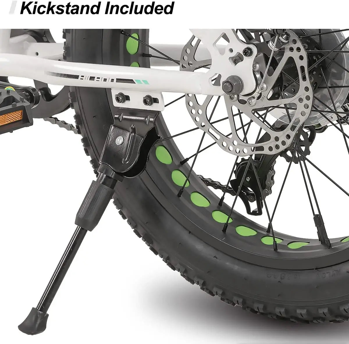 20 Inch Kids' Bicycles Fat Tire Mountain Bike for Boys and Girls Age 5 + Years, Shimano 7-Speed, Dual-Disc Brake,Kids Beach and