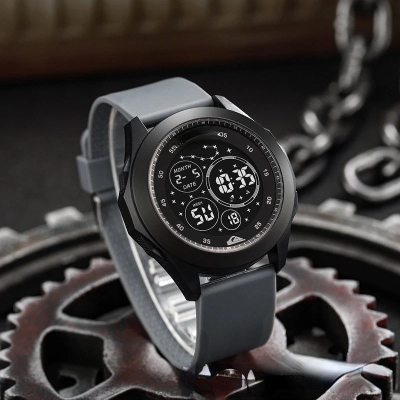 Kegllect New Electronic Men Watch Boy Multi-functional Sports Watches