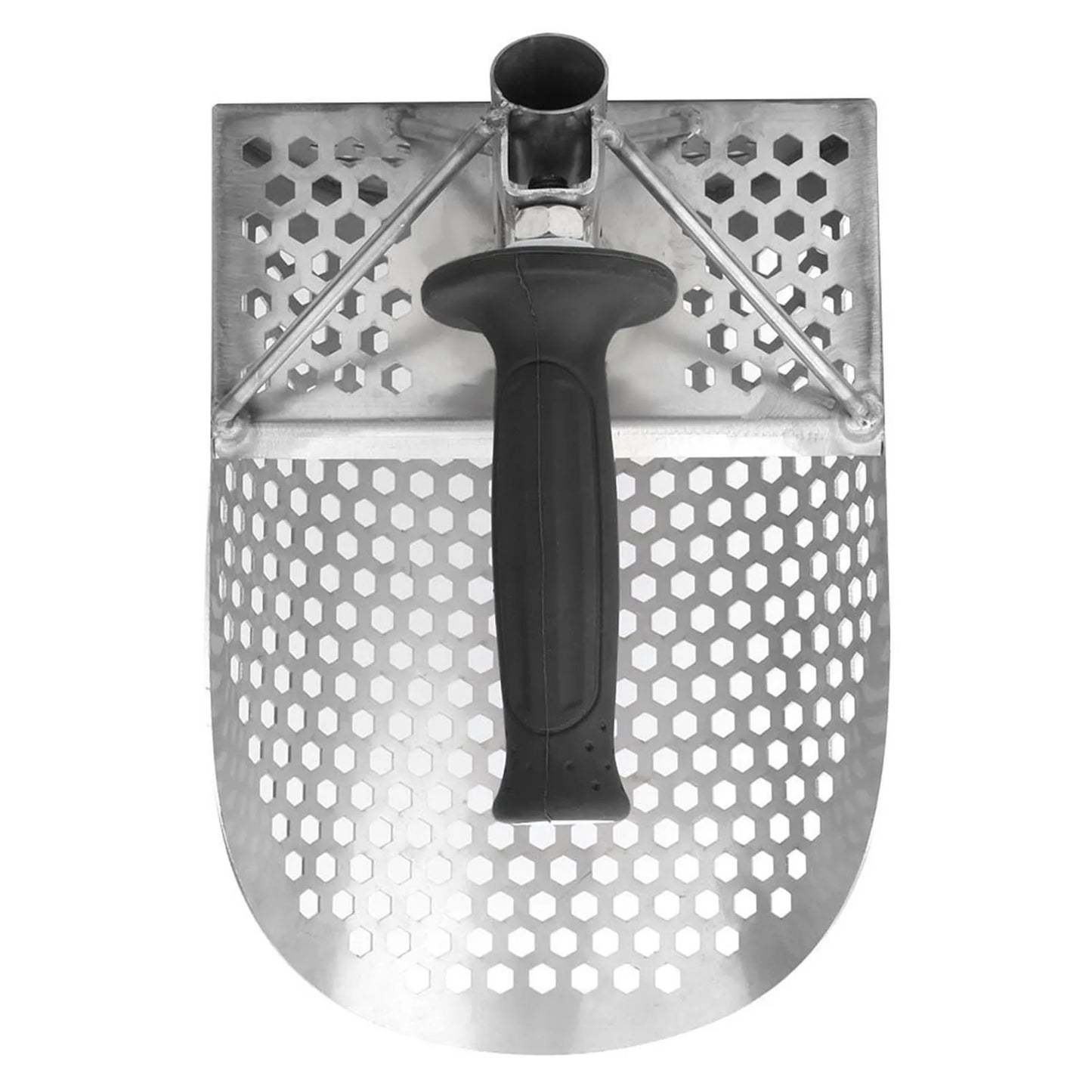 Metal Detector Tool Metal Hunting Tool Sand Scoop Sand Scoop Shovel Metal Detecting Gold Silver Hunting Tool with Hexagonal Hole
