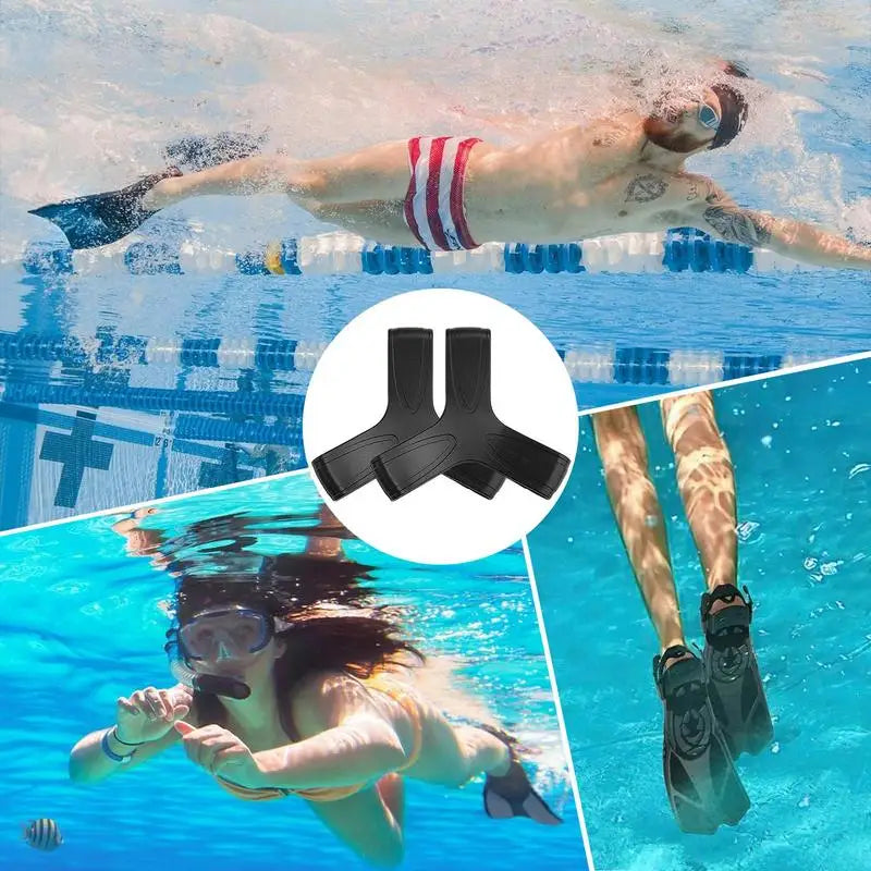 Fin Keepers Soft Silicone Swimming Fins Holder Diving Fins Gripper Fin Keepers Gripper Foot Flippers Keepers For Adults Children