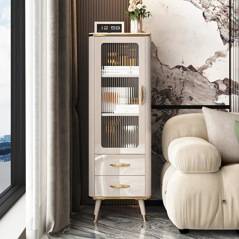 Drawer Storage Living Room Cabinets Luxury Italian Glamour Display Cabinet Trendy Aesthetic Mueble Aparador Home Furniture