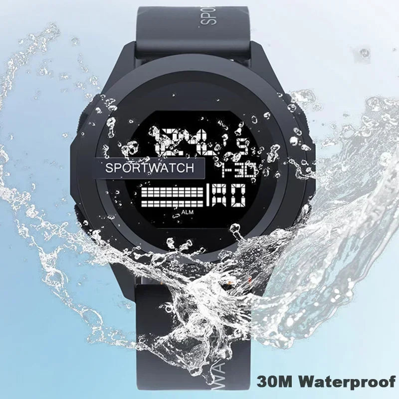 Sport Watch for Man Digital Wristwatch Stopwatch Luminous Date Week Waterproof Men's Clock Electronic Watch Relogio New
