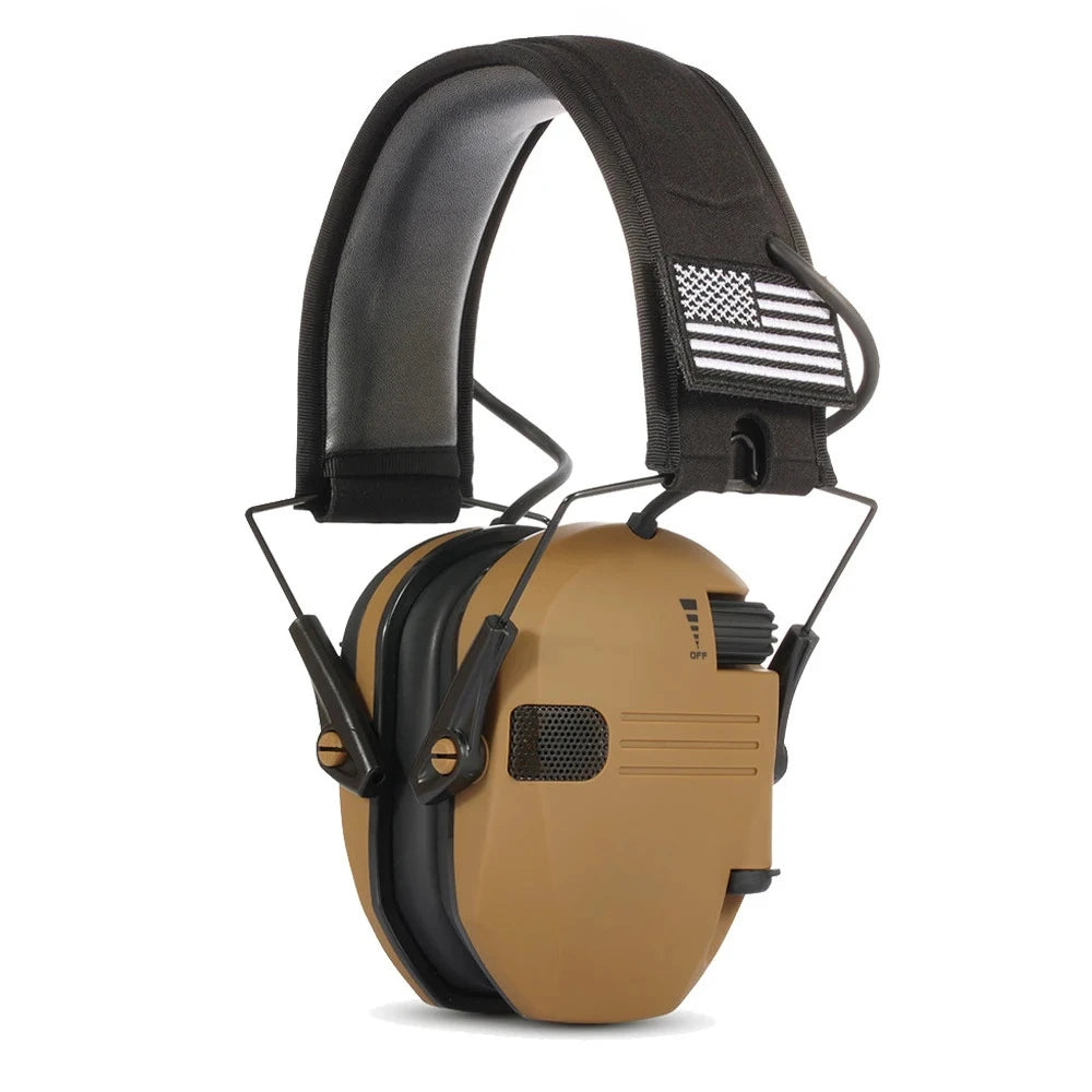 Active Helmet Mounted Earmuffs For Shooting Electronic Hearing Protection Ear Protect Noise Reduction Active Hunting Headphone