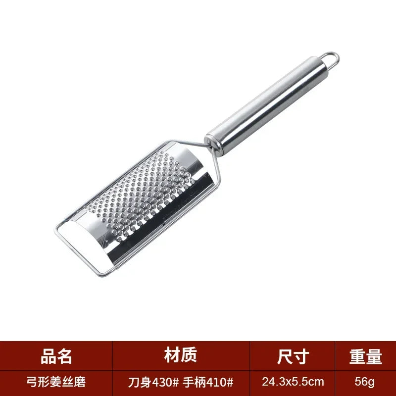Multi-Purpose Cheese Lemon Grater for Fruit Vegetables Stainless Steel Potato Carrot Slicer Peeler Food Crusher Kitchen Gadgets