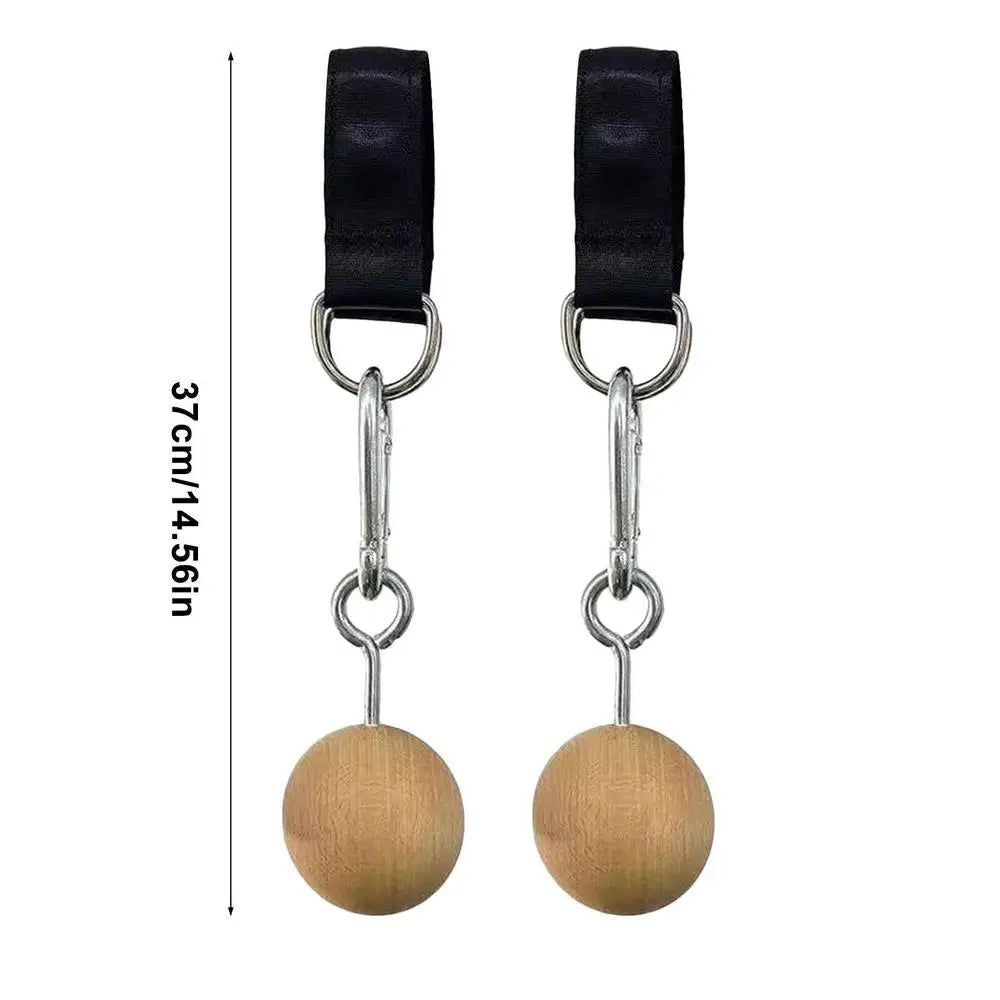 Pull up Bar Balls Power Ball Hold Grips Strength Trainer Rock Climbing Non Cracking Portable Grip Pull Up Ball for Forearm Back