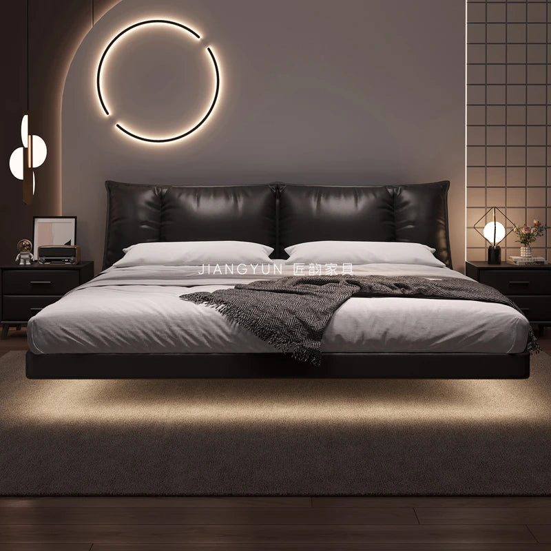 Hospital Sleeping Massage Bed Bedroom Queen Double Children Modern Bed Safe Leather Letto Matrimoniale Lounge Suite Furniture