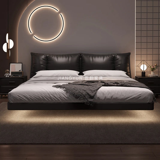 Hospital Sleeping Massage Bed Bedroom Queen Double Children Modern Bed Safe Leather Letto Matrimoniale Lounge Suite Furniture