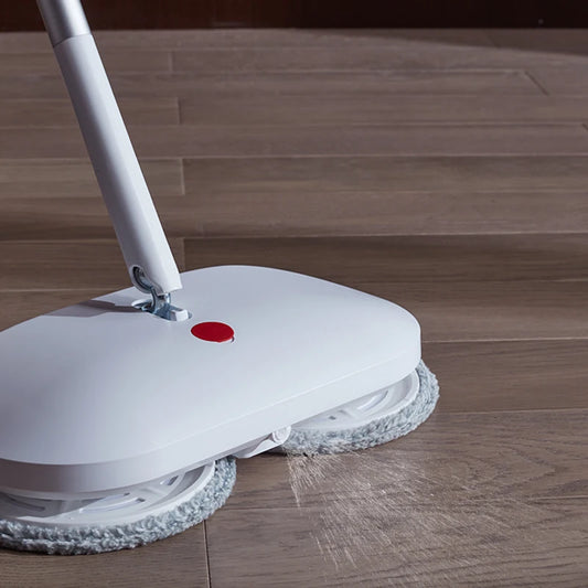 Cordless Automatic Self Clean Electric Mops With Bucket Automatic Scrubber Electric Spin Mop For Floor Cleaning