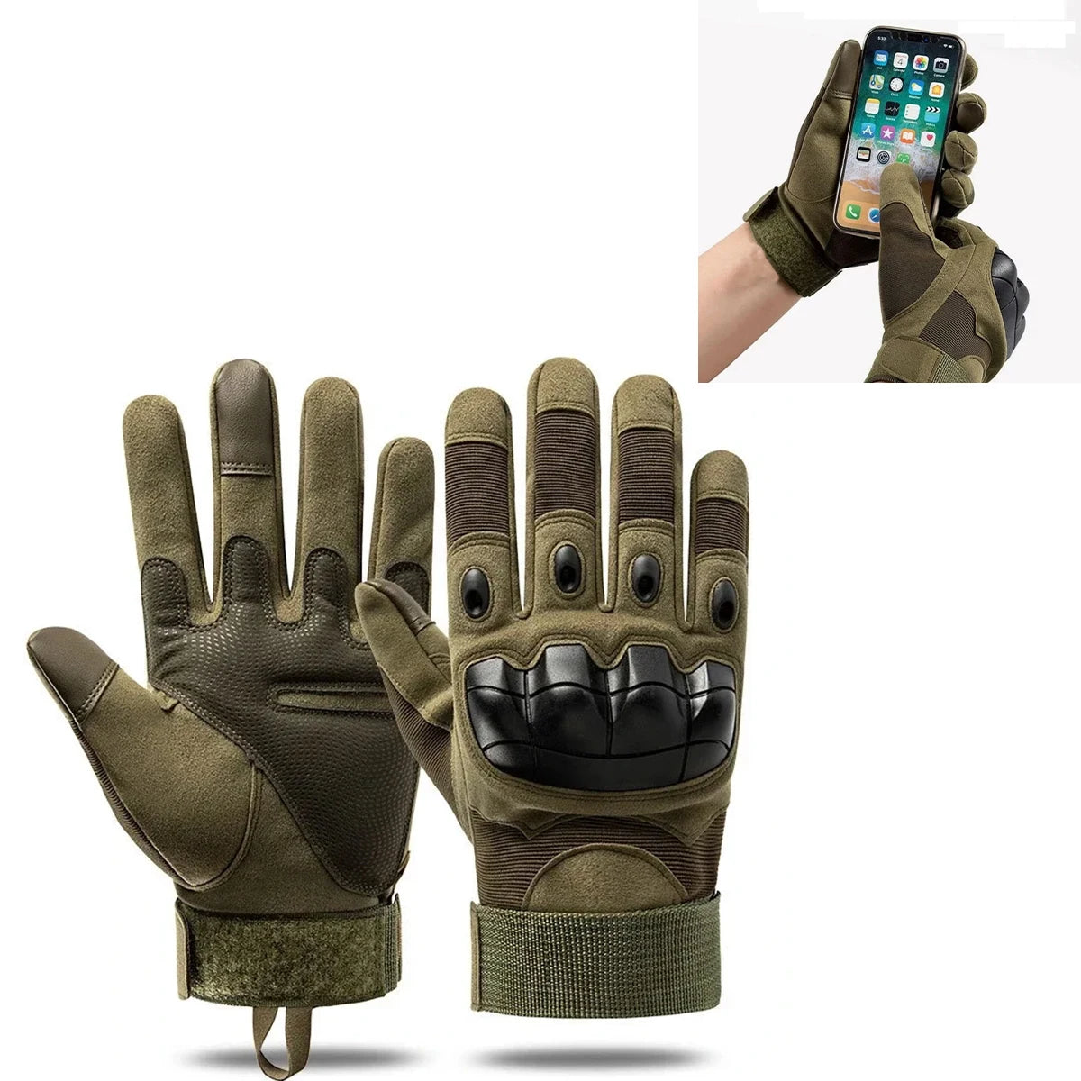 Outdoor Hunting Camping Protective GlovesTactical Fighting BoxingGloves Mountaineering Gloves Wilderness Survival Equipment