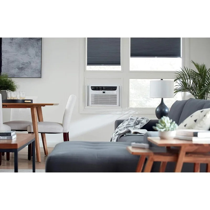 FRIGIDAIRE 12,000 BTU 115V Window-Mounted Compact Air Conditioner with Remote Control, White
