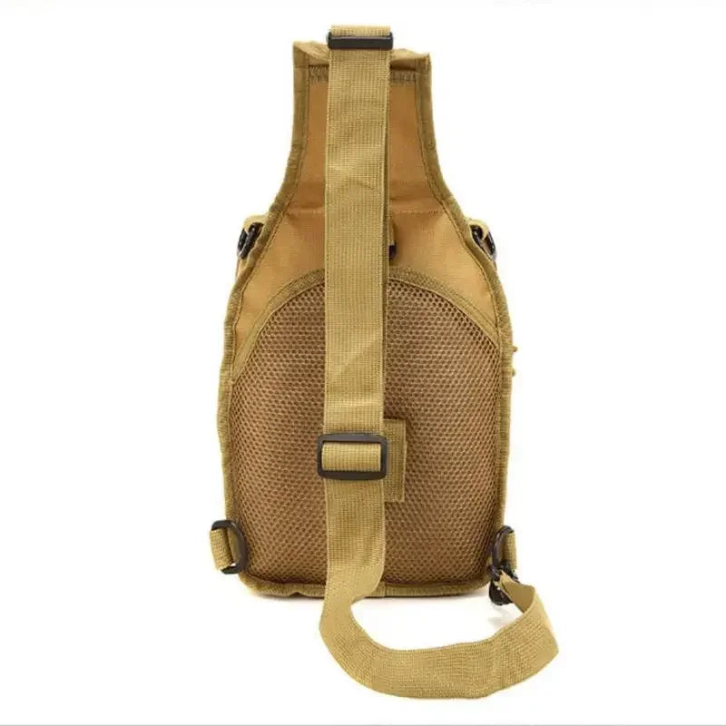 Sling Backpack Camping Adjustable Shoulder Sling Bag Small Sling Daypack For Travel Trekking Hiking Walking Biking