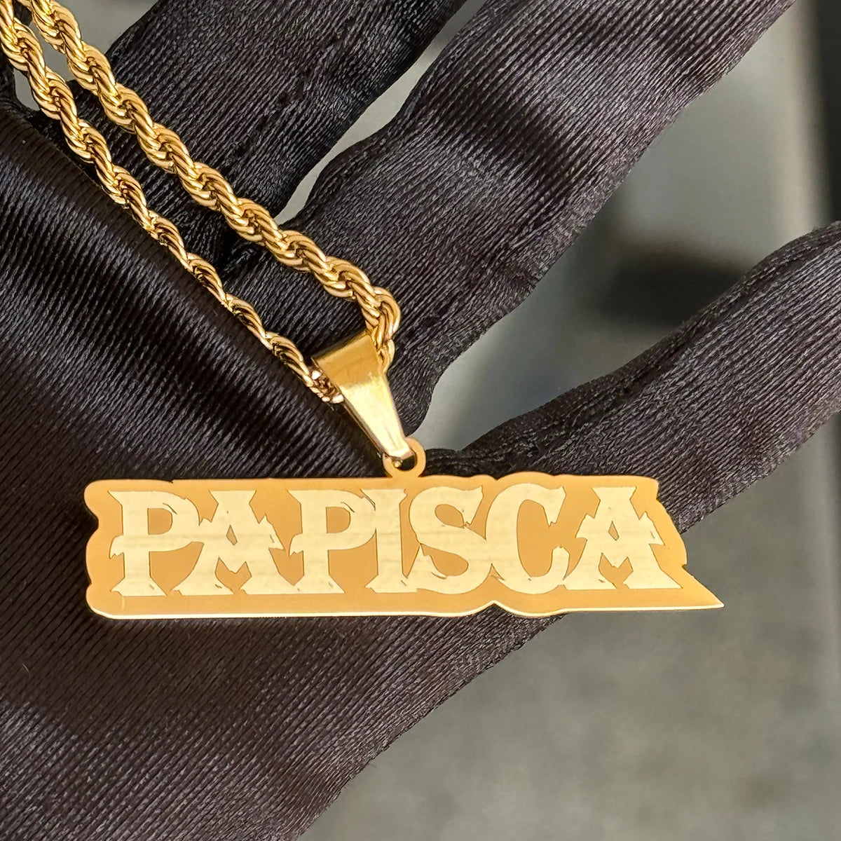 Stainless Steel Custom Name Necklace Personalized Hip Hop Letter Pendant Necklaces For Women Men Party Anniversary Gift Jewelry