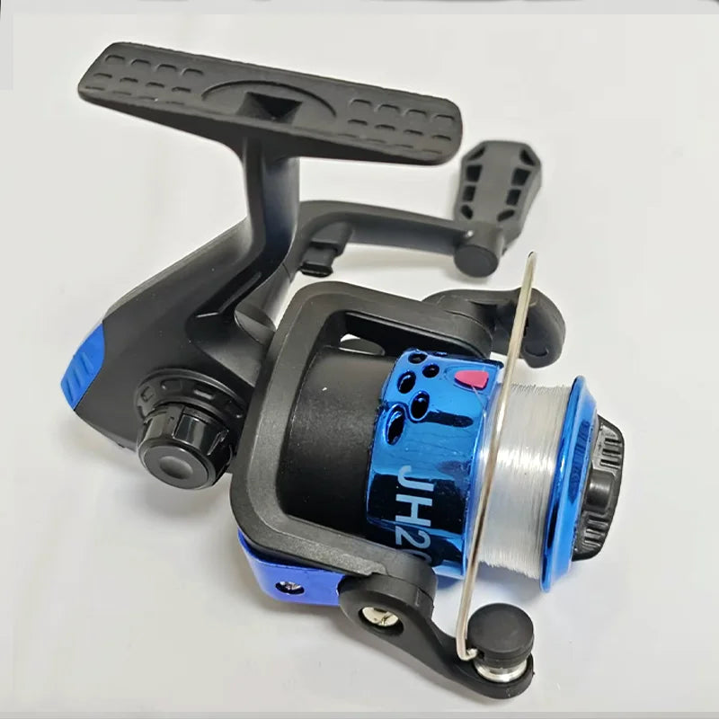 Rooblinos Spinning Fishing Reels 5.2:1 Wheel Plastics Spinning Reel Fishing Lure Wheel Vessel Bait Casting Flying