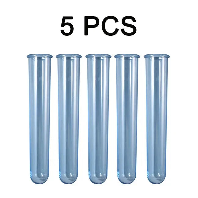 DIY Nordic Style Vase Mould Plaster Concrete Hydroponic Test Tube Flower Arrangement Ornaments 3D Craft Flowerpot Silicone Molds