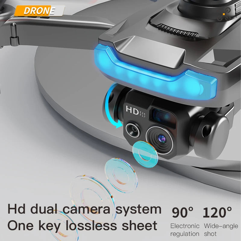 2023 P15 Mini Drone 8k Profesional 4K HD Camera Obstacle Avoidance Aerial Photography Brushless Foldable Quadcopter 1km Toys