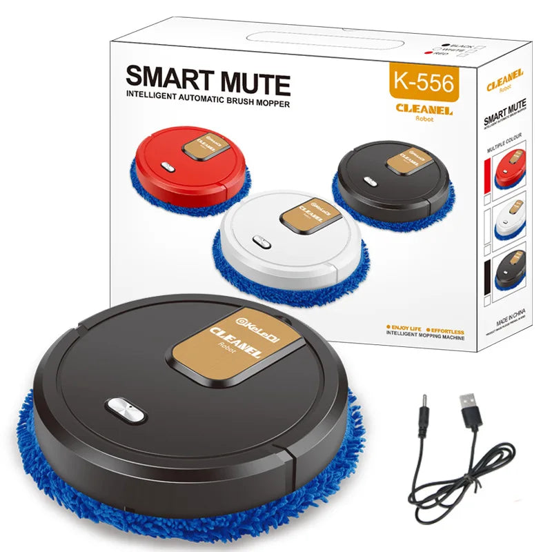 2024 New 3 IN 1 Robot Vacuum Cleaner Sweep and Wet Mopping Floors&Carpet Run Wireless Floor Machine USB Reharge Sweeping Robot