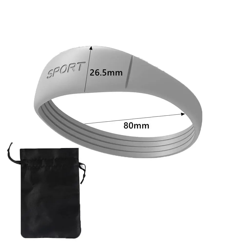 Silicone Patella Tendon Knee Straps Knee Support Knee Care Patella Knee Strap Fixed Protection Flexible Knee Sports Support Band