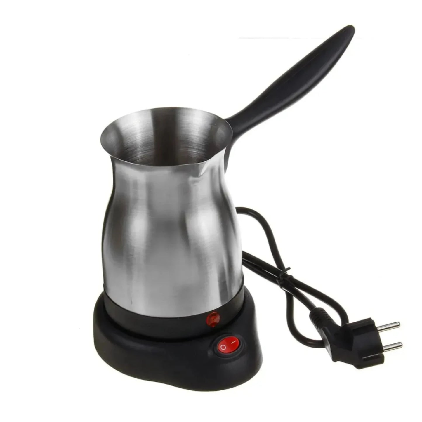 800W Portable Turkish Greek Coffee Machine Stainless Steel Moka Pot