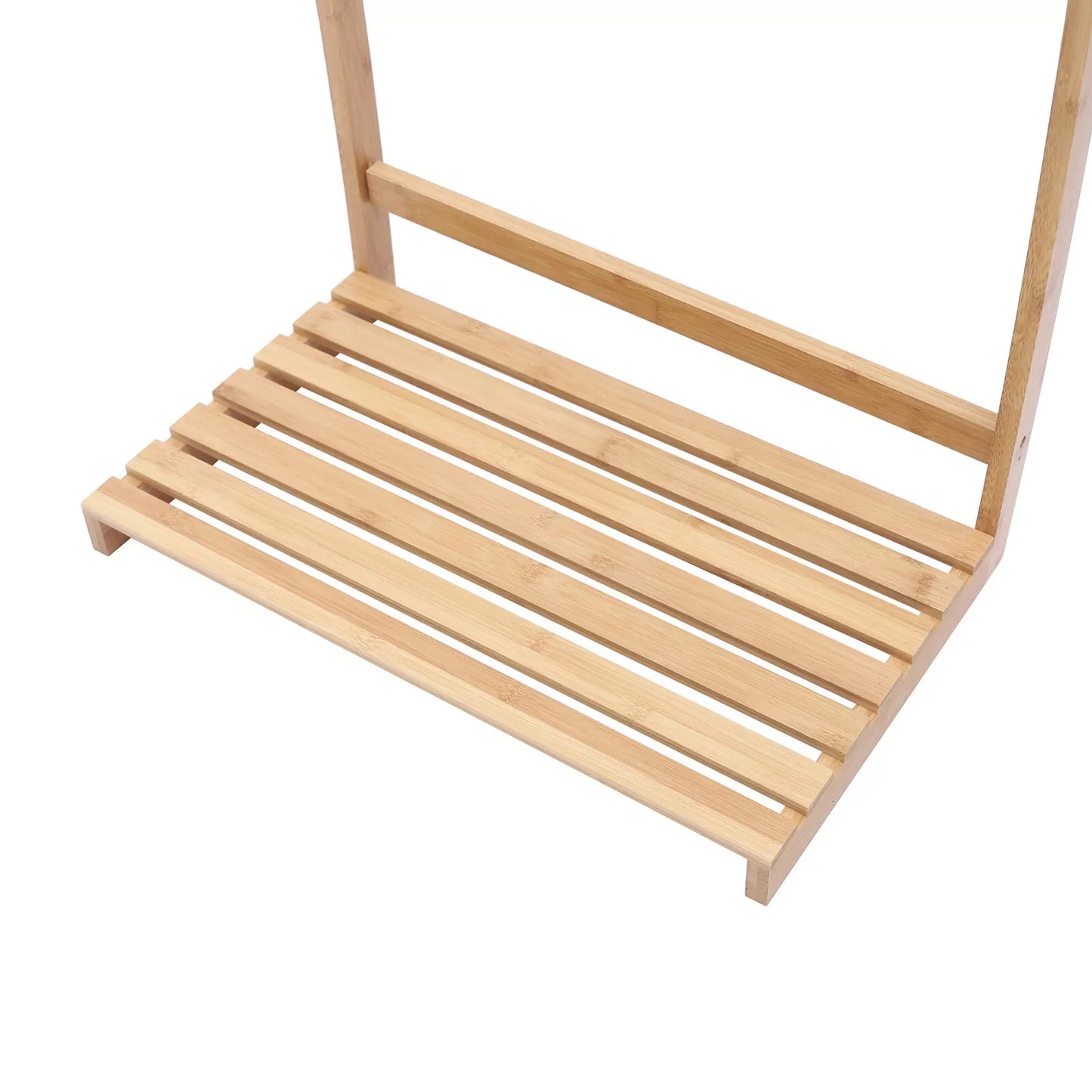 Bamboo Towel Bathroom Rack Freestanding Drying Shelf 3 Tier Storage Organizer US