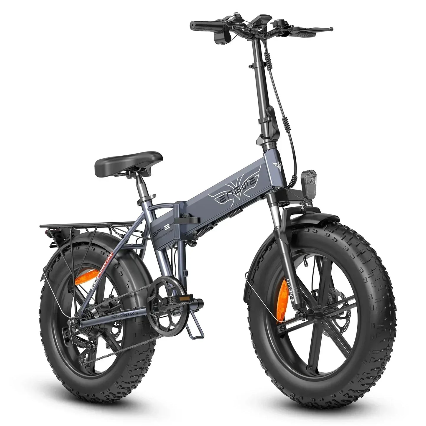 EP-2PRO EBike 750W Powerful Motor 48V13Ah Lithium Battery Folding Electric Bike Adult Mountain 20 Inch Fat Tire Electric Bicycle