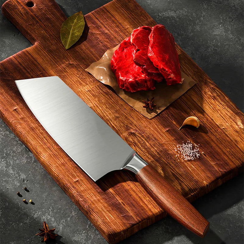 Kitchen Knife Stainless Steel Slicing Cleaver Japanese Chef Fish Cutting Vegetables Meat Cooking Knives Set Tools Kitchen Knives
